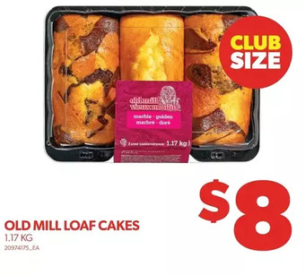 Real Canadian Superstore Old mill loaf cakes offer
