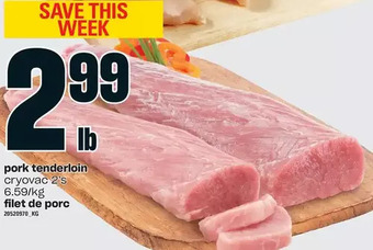 Independent Grocer Pork tenderloin offer