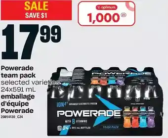 Independent Grocer Powerade team pack offer