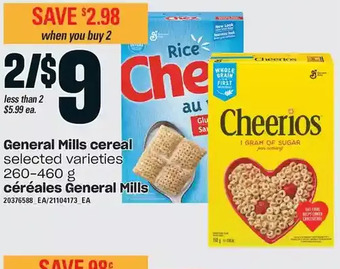 Independent Grocer General mills cereal offer