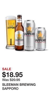 The Beer Store Sapporo offer