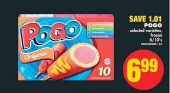 No Frills POGO 8/10'S offer