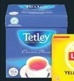 No Frills TETLEY TEA 80-144's offer