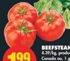 No Frills BEEFSTEAK TOMATOES LB offer