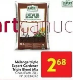 Walmart Expert Gardener Triple Blend Mix Chac/Each 20 L N° 30234377 offer