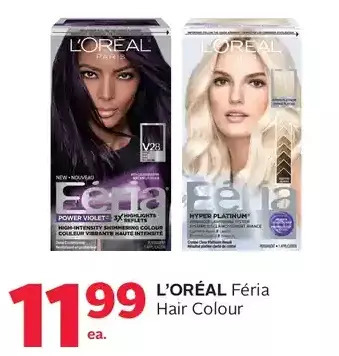 Rexall L'oréal feria hair colour offer
