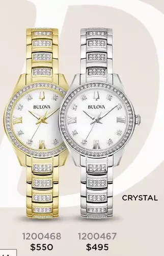 Charm Diamond Crystal watch offer