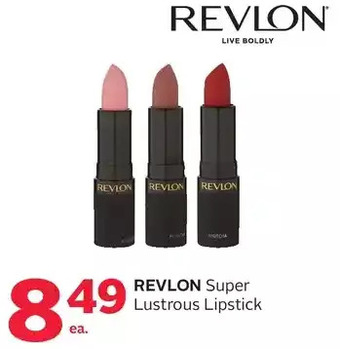 Rexall Revlon super lustrous lipstick offer