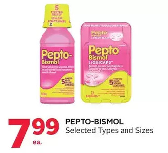 Rexall Pepto-bismol offer