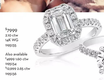 Charm Diamond 2.10 ctw | 1.60 ctw | 2.65 ctw ring offer