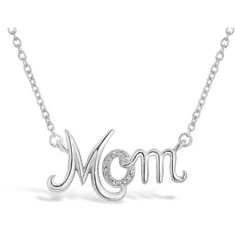 Charm Diamond Diamond addiction sterling silver diamond mom necklace offer