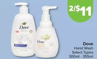 PharmaChoice Dove hand wash offer
