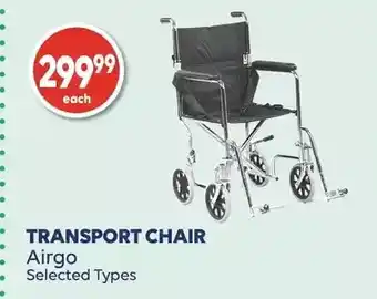 Wellwise by Shoppers Airgo transport chair offer