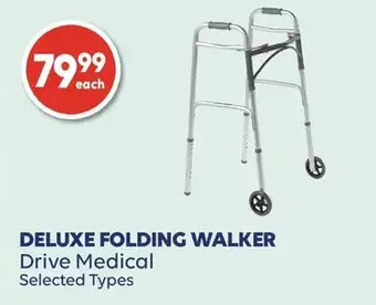 Wellwise by Shoppers Drive medical deluxe folding walker offer