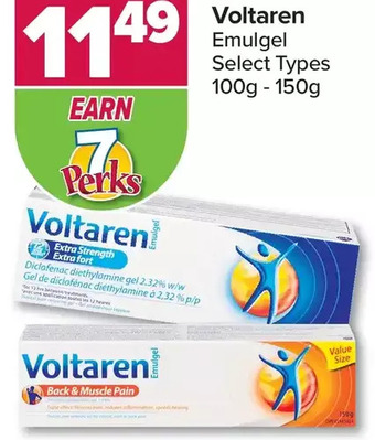 PharmaChoice Voltaren emulgel offer