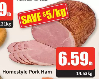 Starsky Homestyle pork ham offer