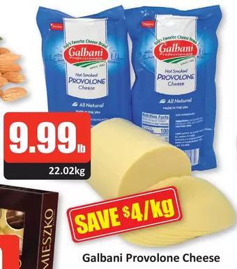 Starsky Galbani provolone cheese offer