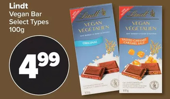 PharmaChoice Lindt vegan bar offer