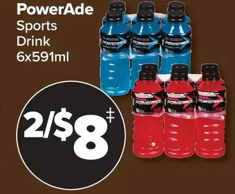 PharmaChoice Powerade sports drink offer