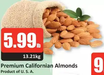 Starsky Premium californian almonds offer