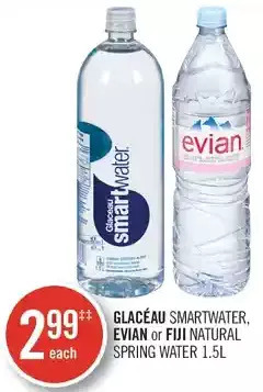 Shoppers Drug Mart Glacéau smartwater, evian or fiji natural spring water offer