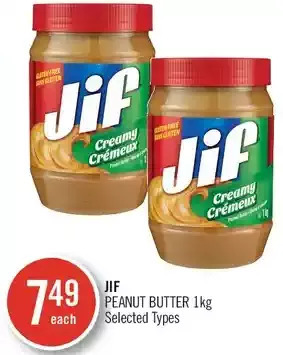Shoppers Drug Mart Jif peanut butter offer