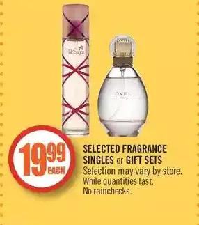 Shoppers Drug Mart Fragrance singles or gift sets offer