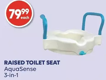 Wellwise by Shoppers Aquasense raised toilet seat offer