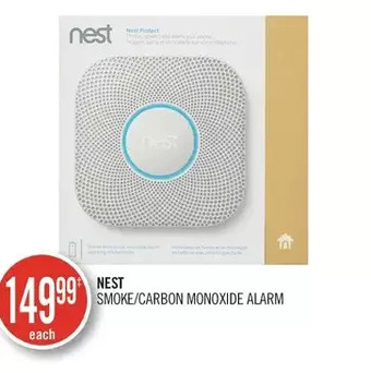 Shoppers Drug Mart Nest smoke/carbon monoxide alarm offer