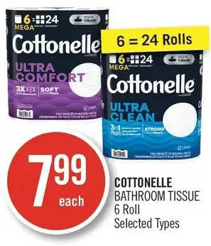 Shoppers Drug Mart Cottonelle bathroom tissue offer