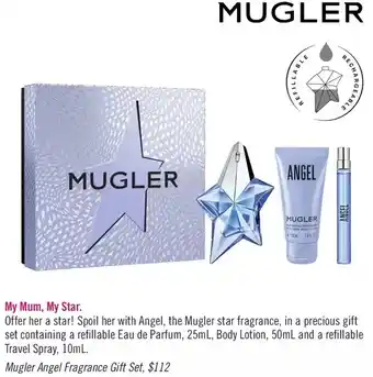 Shoppers Drug Mart Mugler angel fragrance gift set offer