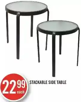 Shoppers Drug Mart Stackable side table offer