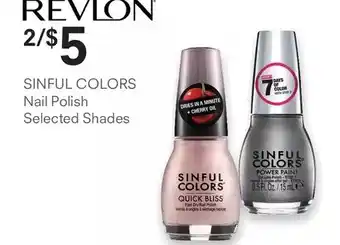 Guardian Pharmacy Revlon sinful colors nail polish offer