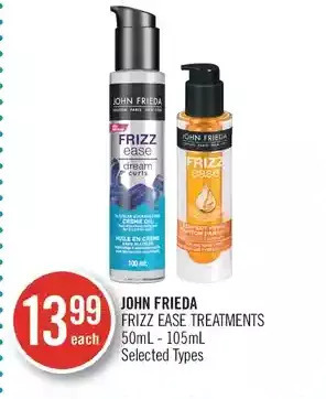 Shoppers Drug Mart John frieda frizz ease treatments offer