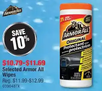 PartSource Armor all wipes offer