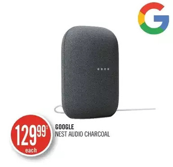 Shoppers Drug Mart Google nest audio charcoal offer