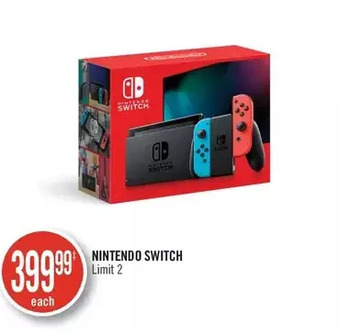 Shoppers Drug Mart Nintendo switch offer