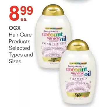 Guardian Pharmacy Ogx hair care products offer