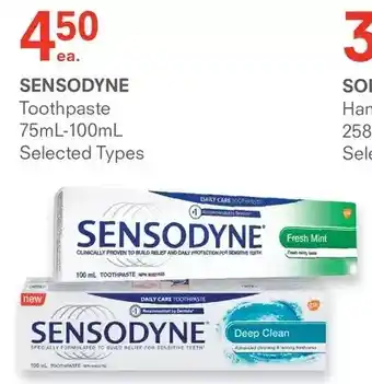 IDA Pharmacy Sensodyne toothpaste offer