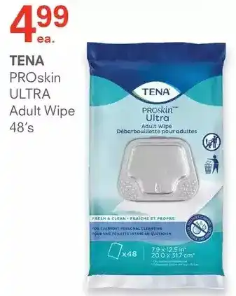IDA Pharmacy Tena proskin ultra adult wipe offer