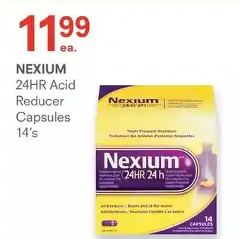 IDA Pharmacy Nexium 24hr acid reducer capsules offer