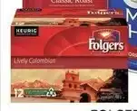 Sobeys FOLGERS K-Cup Pods 12 pk or DAVID'S TEA 12-15 pk offer