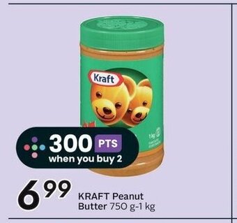 Sobeys KRAFT Peanut Butter 750 g-1 kg offer