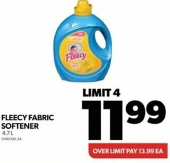 Real Canadian Superstore FLEECY FABRIC SOFTENER 4,7L offer
