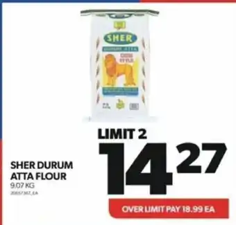 Real Canadian Superstore SHER DURUM ATTA FLOUR 9.07 kg offer