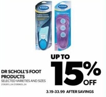 Real Canadian Superstore DR SCHOLL'S FOOT PRODUCTS offer