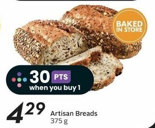 Sobeys Artisan Breads 375 g offer
