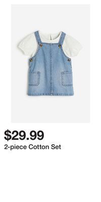 H&M 2-piece cotton set offer