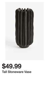 H&M Tall stoneware vase offer