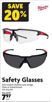 Home Hardware Safety glasses offer